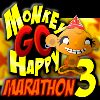 Affen gehen glücklich Marathon 3